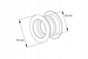 ВТУЛКА ДВЕРНАЯ, ВЕНТИЛЯЦИОННАЯ ВТУЛКА, РЕШЕТКА, 4 ШТ.