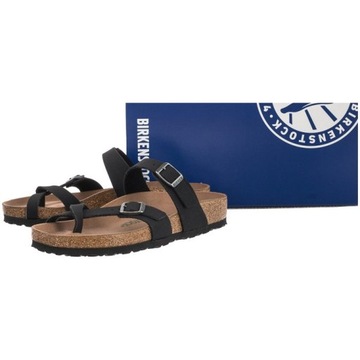 Buty Klapki Japonki Birkenstock Mayari Vegan 1021176 Czarne