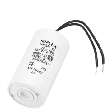 Конденсатор двигателя MIFLEX 35uF 450Vac ПОЛЬСКИЙ