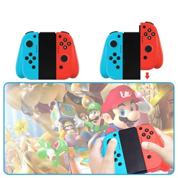 КОНТРОЛЛЕР ДЛЯ JOY-CON SWITCH NEON СИНИЙ КРАСНЫЙ