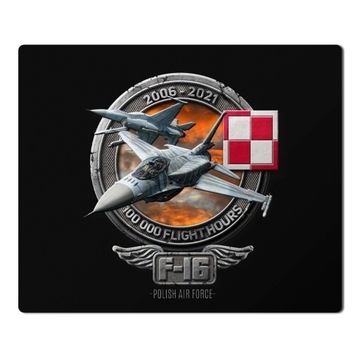 КОВРИК ДЛЯ МЫШИ 15 лет F-16 Fighting Falcon