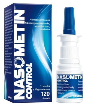 NASOMETIN Control aerozol do nosa Katar 120 dawek