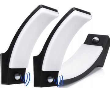 3X DEKORACYJNA ZEWNĘTRZNA LAMPA ZASILANIE SIECIOWE CZUJNIK ZMIERZCHU
