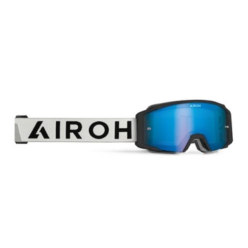 Gogle Airoh Blast Xr1 Black Matt - Szyba Blue Mirrored (1 szyba w zest)