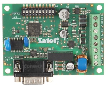 ИНТЕРФЕЙС ДЛЯ ИНТЕГРАЦИИ СИСТЕМ INT-RS-PLUS SATEL