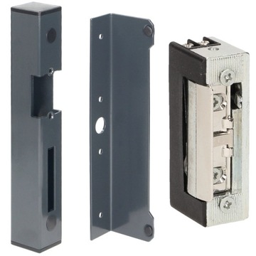 KASETA + ELEKTROZACZEP 12V DO FURTKI PAMIĘĆ BLOKADA NISKOPRĄDOWY ANTRACYT