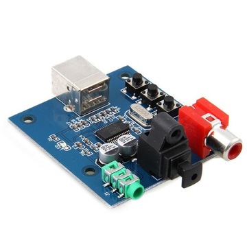 5 В PCM2704 USB ЦАП USB к аналоговому выходу звуковой карты S/PDIF