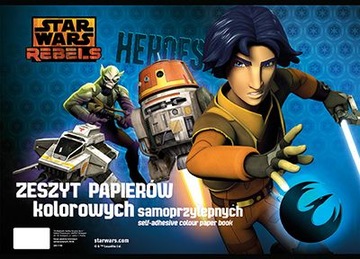 STAR WARS WYCINANKA SAMOPRZYLEPNA 1 SZT