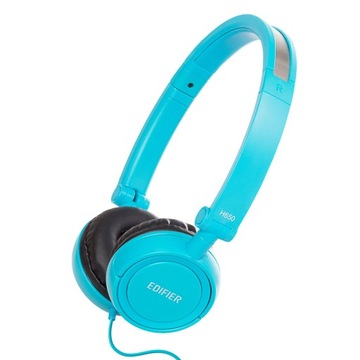 Słuchawki nagłowne przewodowe Edifier H650 blue