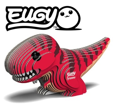 Zestaw Dinozaur Tyranozaur Eugy Eko Układanka 3D