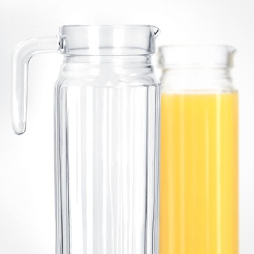 КУВШИН 1,1 Л + 6 СТАКАНОВ 360 МЛ ДЛЯ ВОДЫ СОКОВ