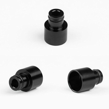 4 адаптера топливных форсунок из алюминиевого сплава для Acura B16 B18 D16Z D16Y, черный