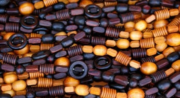 ШТОРА ИЗ ДЕРЕВЯННОГО КОРАЛЛА ШТОРА 80 СМ БИОЦВЕТ