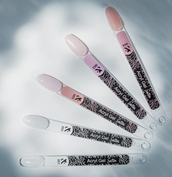 F.O.X Acryl Gel Satin 004 30мл бежевый и розовый