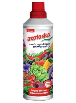 Azofoska mocna w płynie nawoz ogrodniczy uniwersal