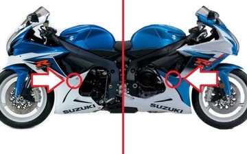 АВАРИЙНЫЕ ПОДКЛАДКИ MotopoliS - SUZUKI GSX-R 600 750 GSXR 2011-2017 - АВАРИЙНЫЕ ПОДКЛАДКИ
