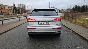 Audi Q5 II SUV 2.0 TDI 190KM 2019 Audi Q5 Q5 S-Line 2.0 TDI PL Salon BangOlufsen El klapa Hak Digital, zdjęcie 5