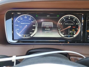 Mercedes Klasa S W222 2016 Mercedes-Benz Klasa S 2016 MERCEDES-BENZ S 63 AMG silnik 5.5 L 5.5 Benzyna, zdjęcie 9