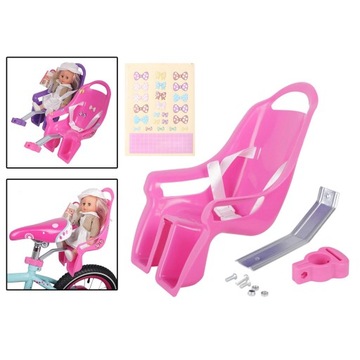 Девушка Велосипед Розовое кукольное сиденье