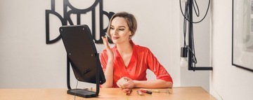 HUMANAS HS-HM01 косметическое зеркало Черный