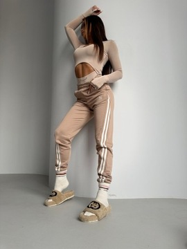 БОДИ LA MANUEL С ВЫРЕЗОМ SEE ME BEIGE XS/S