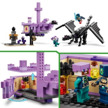 LEGO Minecraft 21264 Дракон Края и корабль Края