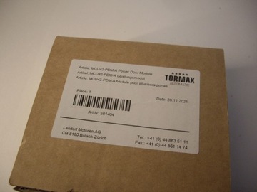 Tormax Power Door Module MCU42-PDM-A PDM