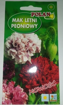 MAK PEONIOWY LETNI MIX 0,5G POLAN