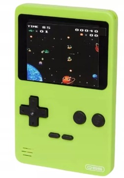 RETRO KIESZONKOWY KOMPUTER KONSOLA DO GRY ZIELONY