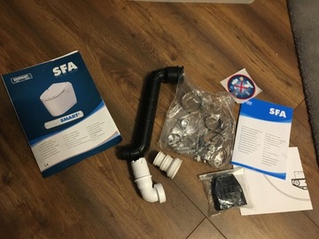 КОМПАКТНЫЙ УНИТАЗ SFA SANISMART С ШЛИФЧАТКОЙ