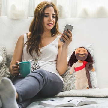 CIEKAWY WYPACHOWANA FIGURKA KREATYWNA WYPACHOWANY JEZUS