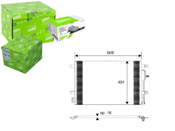 CHLADIČ KLIMA AUDI A6 01-04 4.2 V8 B