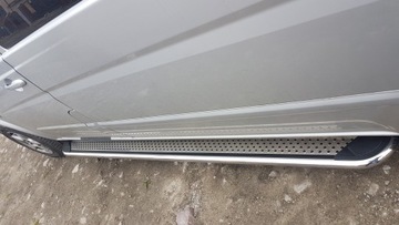 MERCEDES VITO L1 L2 W639 03-14 STUPNĚ OCHRANNÝ RÁM BOČNÍ PRÁH SILNÝ PĚKNÝ