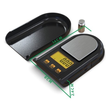 ЮВЕЛИРНЫЕ ВЕСЫ ТОЧНЫЕ ПОРТАТИВНЫЕ ЖК-ВЕСЫ 500 Г 0,01 Г