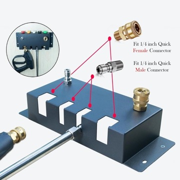 Держатель для мойки высокого давления Держатель пенопластовой пушки Органайзер для инструментов
