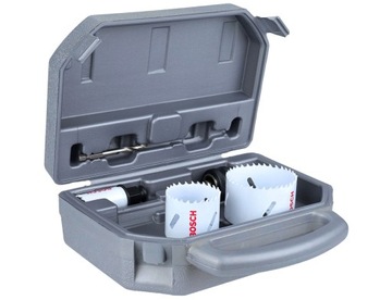 НАБОР КОРОНОЧНЫХ ПИЛОВ PROGRESSOR, 6 ПРЕДМЕТОВ 25–68 мм BOSCH сталь дерево ПВХ