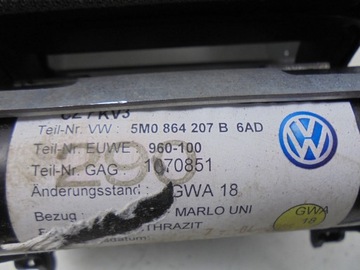 LOKETNÍ OPĚRKA 5M0864207B VW GOLF V PLUS