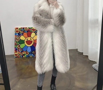 Натуральный мех Fox Beautiful Original Original Long Colors Новые