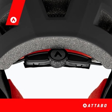 Детский велосипедный шлем ATTABO Predator, черный S. ПРОЧНАЯ И ЛЕГКАЯ КОНСТРУКЦИЯ