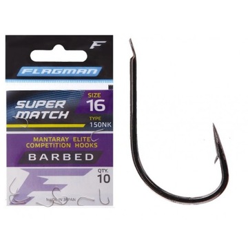 FLAGMAN MANTARAY HACZYKI SUPER MATCH 12 10szt