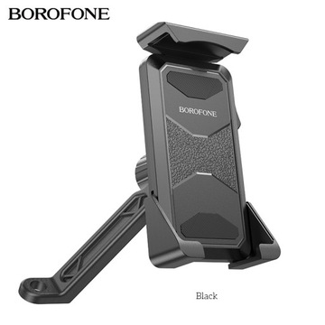 Держатель-зажим для телефона на мотоцикл, скутер, зеркало заднего вида