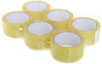 6szt 48mm/50y TAŚMA SMART DO PAKOWANIA PALET