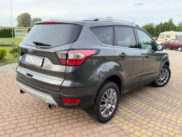Ford Kuga II SUV Facelifting 1.5 EcoBoost 120KM 2017 Ford Kuga 1.5 120KM 1-reka Zarejestrowany w PL Bogato wyposazony, zdjęcie 15