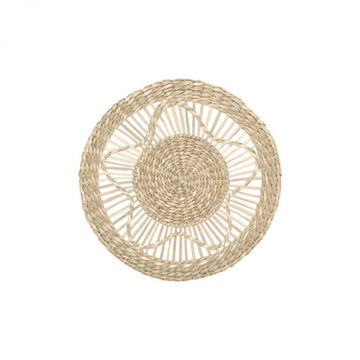 24h Dekoracja boho z trawy morskiej zestaw 3szt