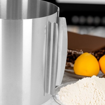 Бортик кондитерский, регулируемая лента, 16-30 см, высота 15 см.