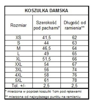 Damska koszulka PREZENT na URODZINY 30 40 50 T-shirt urodzinowy 5XL