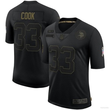 Gorąca koszulka Minnesota Vikings Jersey Cook TShirt z 2020 r. Koszulka składająca hołd