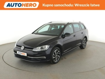Volkswagen Golf VII Variant Facelifting 1.6 TDI-CR DPF BMT 115KM 2019 Volkswagen Golf DSG klima auto navi grzane fotele