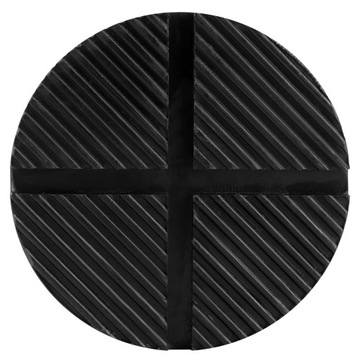 Универсальный адаптер для напольного домкрата, гнездо с прорезью, амортизация из ди-резины