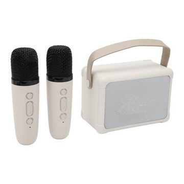 Мини-караоке-машина HiFi с динамическим освещением, портативная